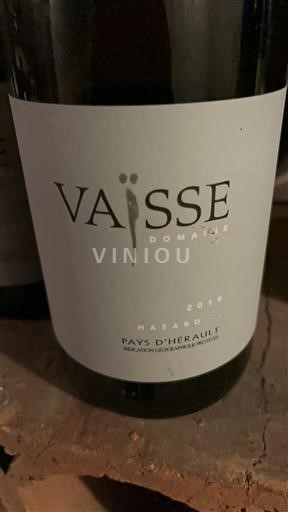 Languedoc Nespecificat Domaine Vaïsse Hasard 2019