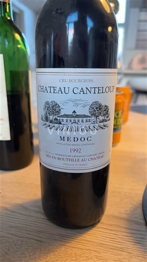 Bordeaux Médoc Château Canteloup 1992