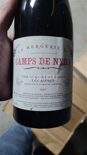 Roussillon Nespecificat La Bergerie du Camps de Nyils Les Aspres 2017