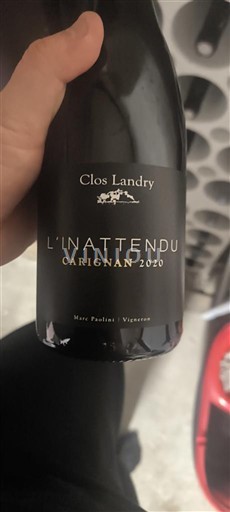 Languedoc și Roussillon Cote catalane Clos Landry L'Inattendu 2020