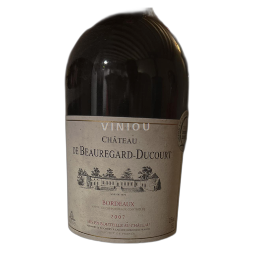 Burdeos Bordeaux Château de Beauregard Ducourt 2007 2007