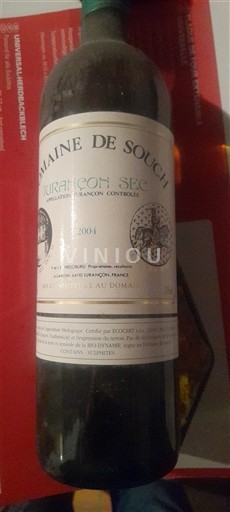 Sudoeste Jurançon Domaine Souch 2004