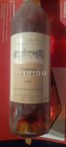 Bordeaux Sainte-Croix-Du-Mont Château La Grave 1990
