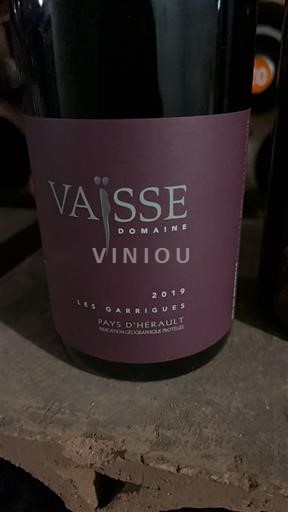 Languedoc Nespecificat Domaine VAISSE DOMAINE Les Garrigues 2019