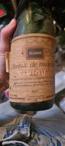 Orania Coteaux de Mascara Mascara 1987