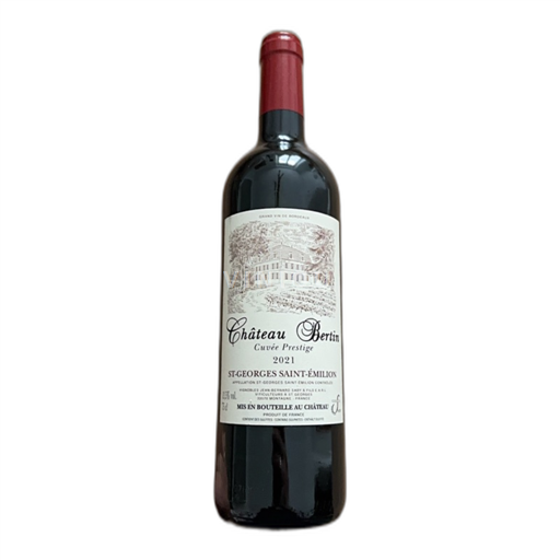 Bordeaux Saint-Georges-Saint-Émilion Château Bertin Prestige 2021