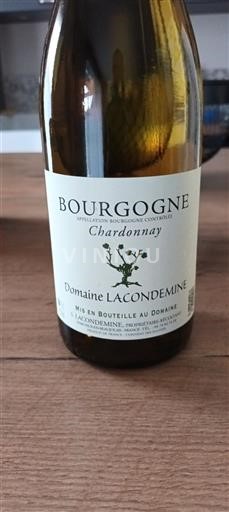 Burgundy Domaine Lacondemine Chardonnay 2024