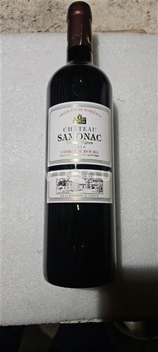 Bordeaux Côtes-de-Bourg Château Samonac 2016