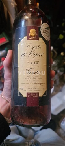 Sud-Vest Fronton Comte de Negret Fronton 1998