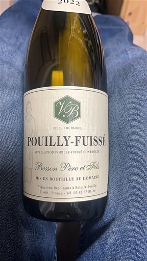 Bourgondië Pouilly-fuissé Besson Père et Fils 2022