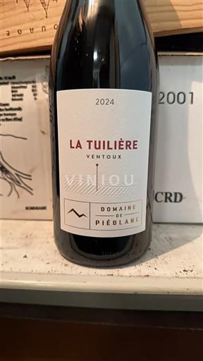 Vale do Ródano Ventoux Domaine Piéblanc La Tuilière 2024