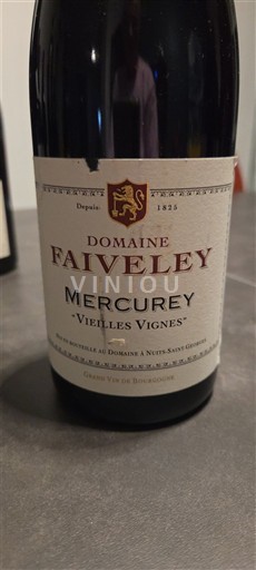 Borgoña Mercurey Domaine Faiveley Vieilles vignes 2021