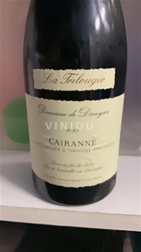 Valea Ronului Cairanne Domaine Dionysos La Fabougio 2023