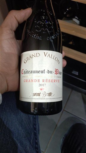 Valea Ronului Châteauneuf-du-Pape Laurent Brotte Grand Vallon Grande Réserve 2017
