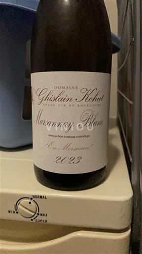 Burgundia Marsannay Domaine Ghislain Kohut En Marnain 2023