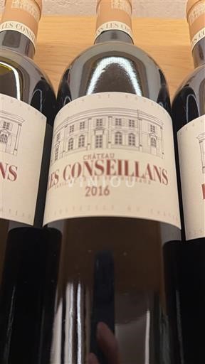 Burdeos Bordeaux superior Château Les Conseillans 2016