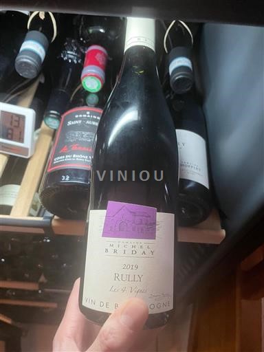 Burgundia Rully Michel Briday Les 4 Vignes 2019