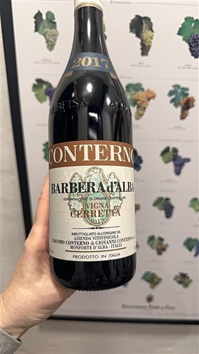 Piemonte Barbera d'Alba Giacomo Conterno Vigna Cerretta 2017
