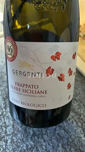 Vinhos Rouge sec Gergenti 2024 Itália Sicília Terras Sicilianas IGT