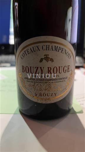 Champaña Coteaux champenois Bouzy Alain Vessele Sin añada