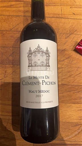 Bordeaux Haut-Médoc Château Clément-Pichon La Motte de Clément-Pichon 2017