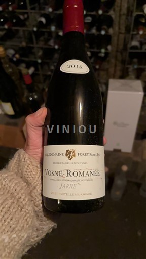 Burgundia Vosne-Romanée Domaine Forey Père & Fils Jarré 2018