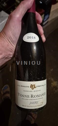Burgundija Вон-Романе Domaine Forey Père & Fils Jarré 2018