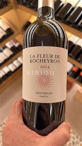 Bordeaux Saint-Émilion Grand Cru Rocheyron La Fleur de Rocheyron 2014