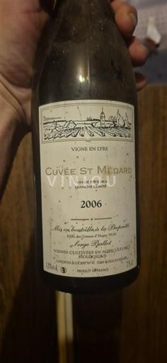 Burdeos Bordeaux superior Vigne en Lyre St Médard 2006