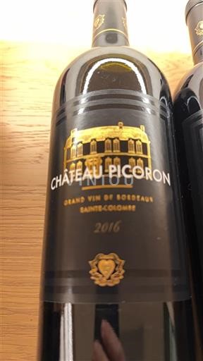 Bordeaux Castillon-côtes-de-bordeaux Château Picoron 2016