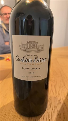 Bordeaux Pessac-Léognan Château Couhins-Lurton 2018