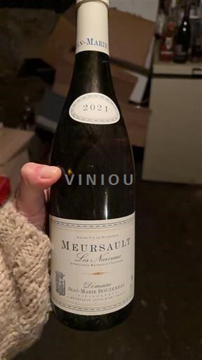 Burgundia Meursault Domaine Jean-Marie Bouzereau Les Narvaux 2021