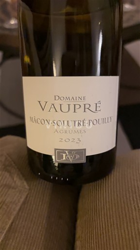 Burgundia Mâcon și mâcon-sate Domaine Vaupré Agrumes 2023