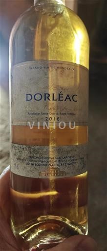 Bordeaux Sainte-Croix-Du-Mont Château Dorleac 2018