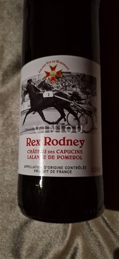 Burdeos Lalande-de-Pomerol Château Capucins Rex Rodney 2022