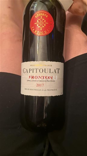 Sud-Vest Fronton Capitoulat Réserve Particulière 2017