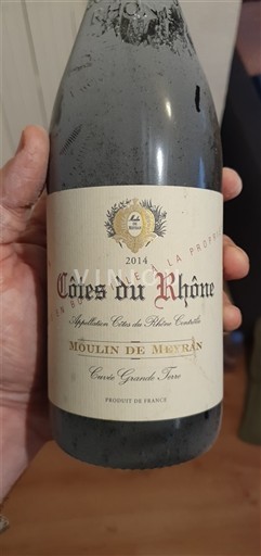 Rhônedalen Côtes du Rhône Moulin de Mevran Grande Terre 2014