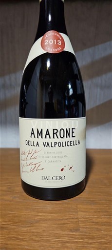 Vénétie Amarone della Valpolicella Dal Cero 2013