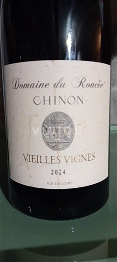 Valea Loarei Chinon Domaine Roncée Vieilles Vignes 2024