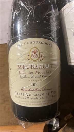 Burgundia Meursault Henri Germain et Fils Clos des Mouches 2021