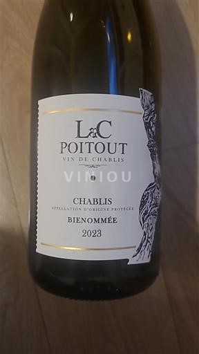 Burgundia Chablis L&C Poitout Bienommée 2023