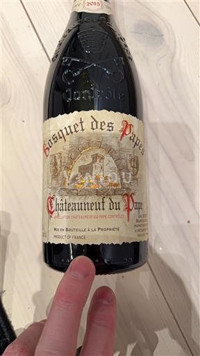 Valea Ronului Châteauneuf-du-Pape Bosquet des Papes 2015