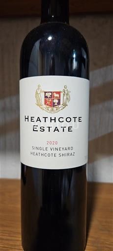 Victoria Heathcote Heathcote Estate Single Vineyard Heathcote Shiraz 2020