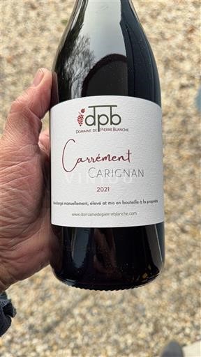 Languedoc și Roussillon Vin de Pays d'Oc Domaine Pierre Blanche Carrément Carignan 2021
