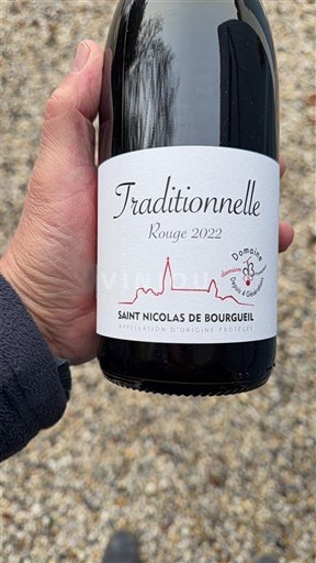 Valea Loarei Saint-Nicolas-De-Bourgueil Damien Bruneau Traditionnelle 2022