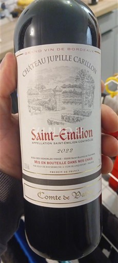 Burdeos Saint-Émilion Château Jupille Carillon Comte de Vayres 2022