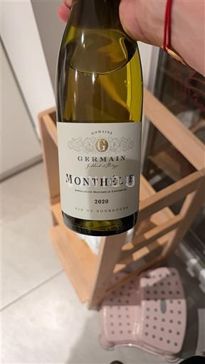 Burgundia Monthélie Domaine Germain 2020