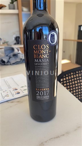 Catalonia Conca de Barberà Clos Montblanc Masia Les Comes 2017