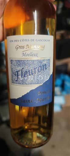 Sud-Vest Côtes de Gascogne Domaine Saint-Martin Fleuron 2016