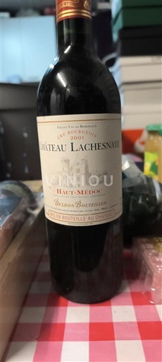 Bordeaux Haut-Médoc Château Lachesnaye 2001